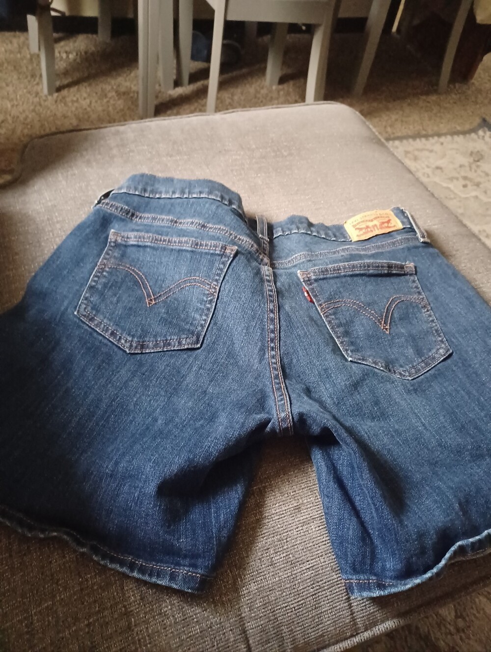 Levi's Medium Blue Relaxed Denim Jeans